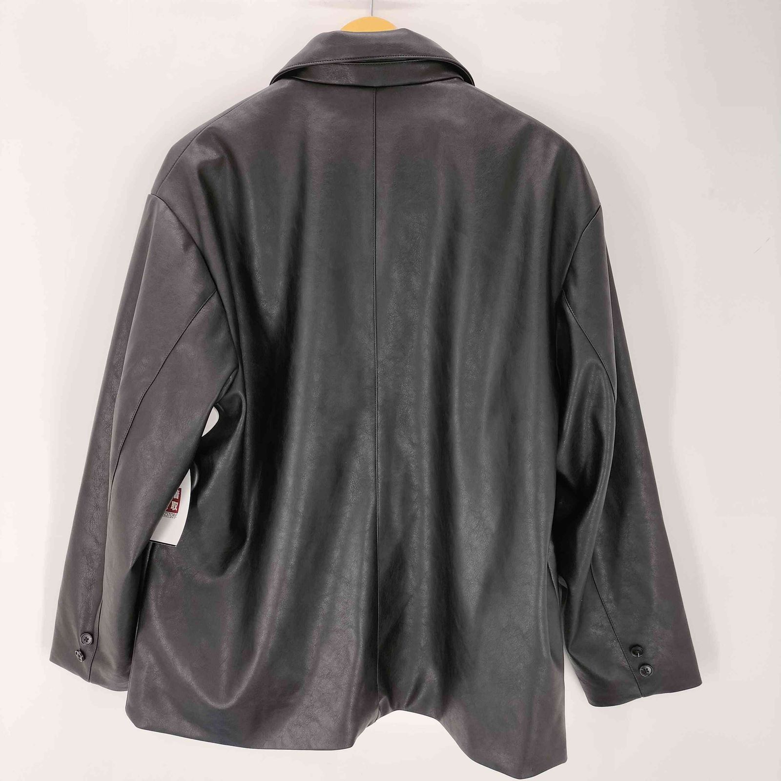 RAGEBLUE レザー ジャケット RAGEBLUE ブルゾン アウター Synthetic leather track jacket