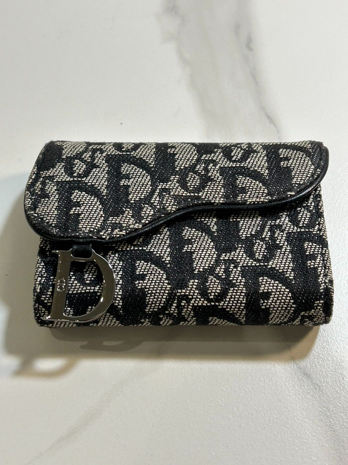 Dior クリスチャン ディオール トロッター サドル キャンバス カードケース