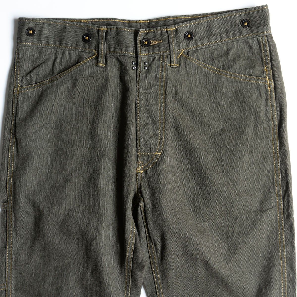 RRL BUCKLEBACK HERRINGBONE TROUSER 32×32 ヘリンボーン トラウザー パンツ バックルバック 25060464