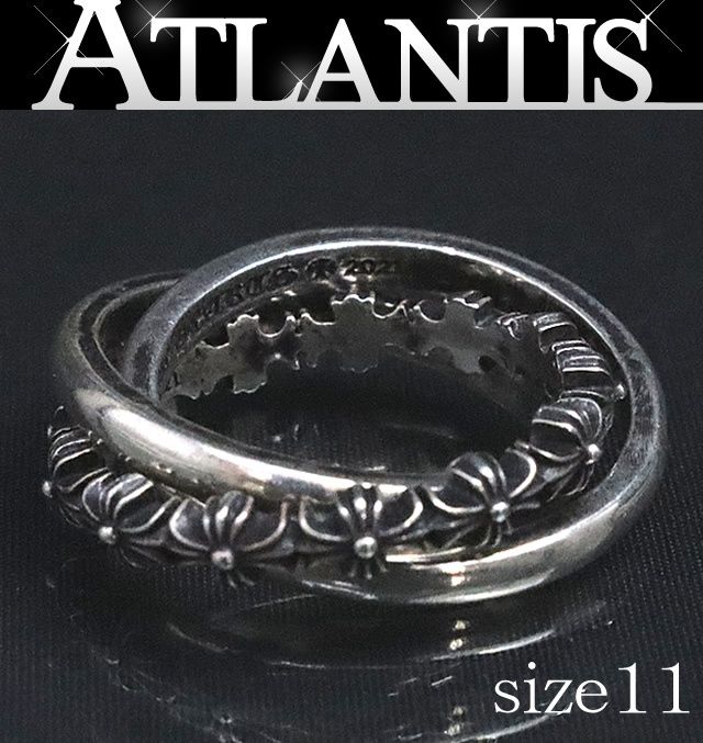 【最終値下げ】クロムハーツCHプラスリング　sv925 20号インボイス CHROME HEARTS 銀座店 クロムハーツ インボイス付き タイニーE