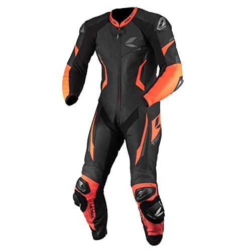 5営業日で発送 RSタイチ RS Taichi NXL307 GP-WRX R307 RACING SUIT BLACK NEON RED XL