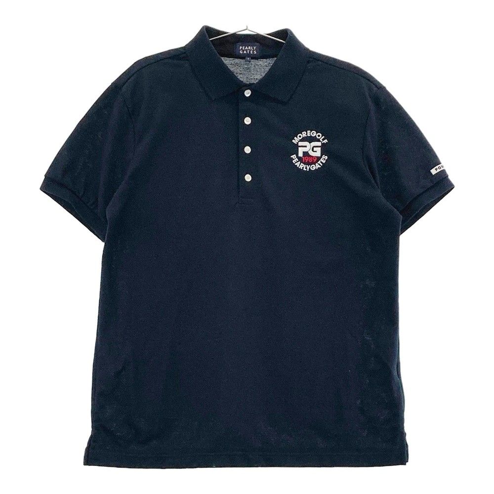 【美品】パーリーゲイツ　半袖 ポロシャツ　7：2XL　ネイビー 楽天市場】PEARLY GATES パーリーゲイツ 半袖ポロシャツ ネイビー系 0