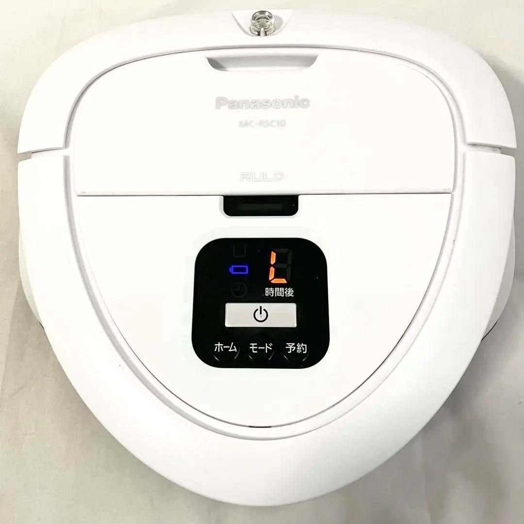 良品】Panasonic ロボット掃除機 お掃除ロボット MC-RSC10-W