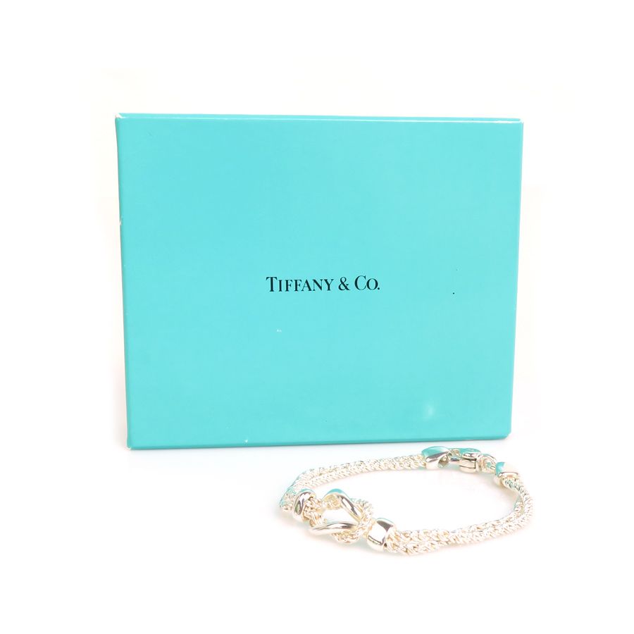 ティファニー TIFFANY\u0026Co. ブレスレット センターノットダブル