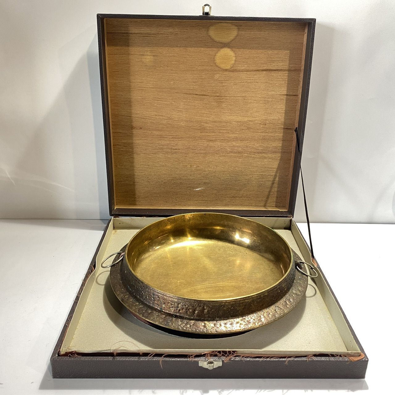 銅 すきやき鍋 砲金鍋 30cm 平井鋳造所 (管理番号：OKU9620/B3