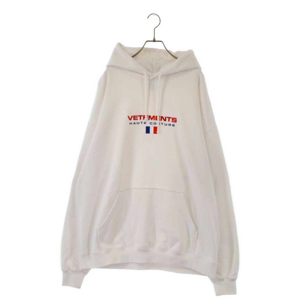 VETEMENTS (ヴェトモン) 22SS Haute Couture Logo Embroidered Hoodie  