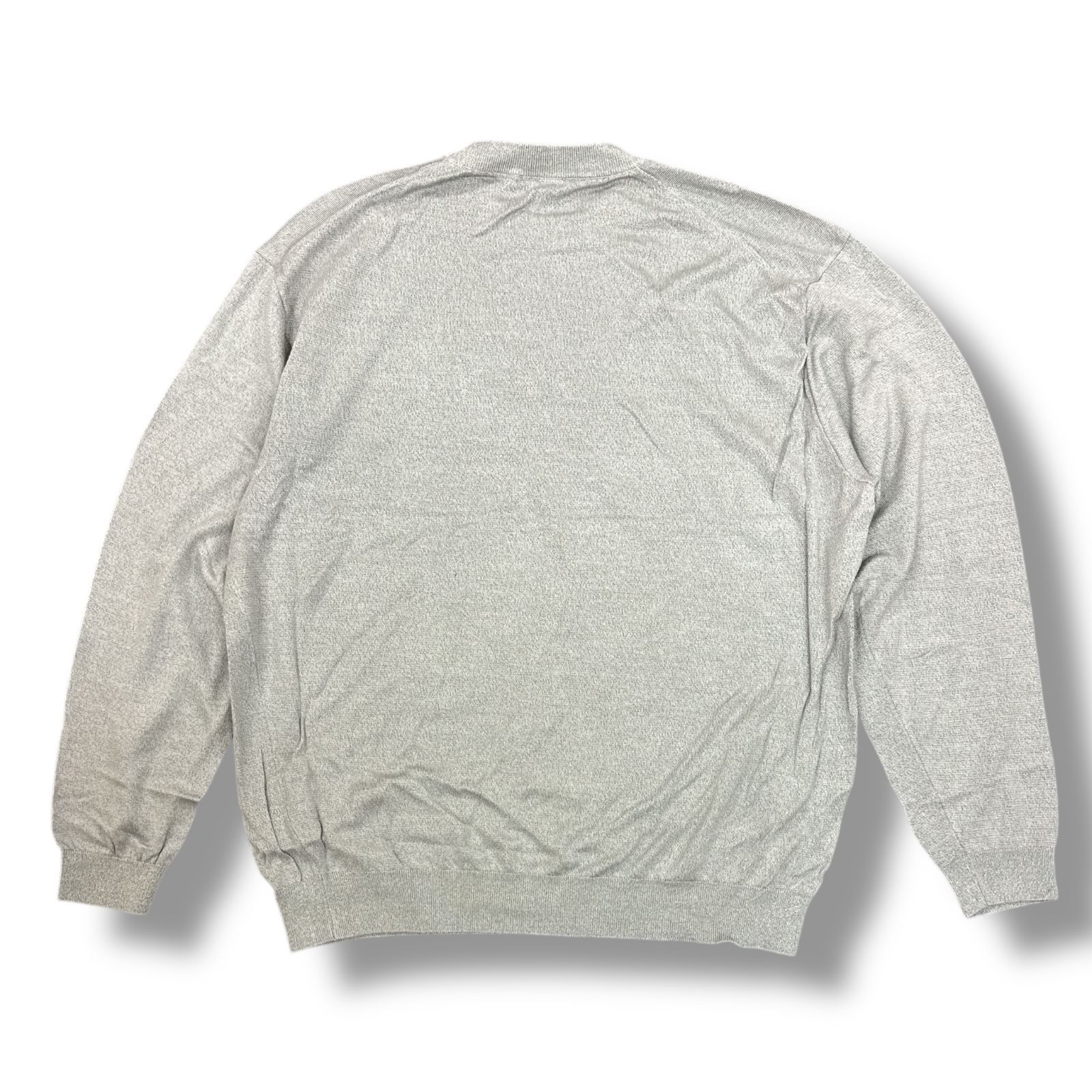 ALANUi カシミヤ混　ケーブルニット　セントクリストファー　チャームメダル 参考上代56100円 未使用品 ATON GARMENT DYED SILK WASHI