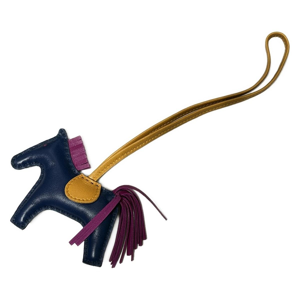 美品　HERMES エルメス ブルーパープル　ワンピース B刻印 ファッション 美品 HERMES エルメス ブルーパープル