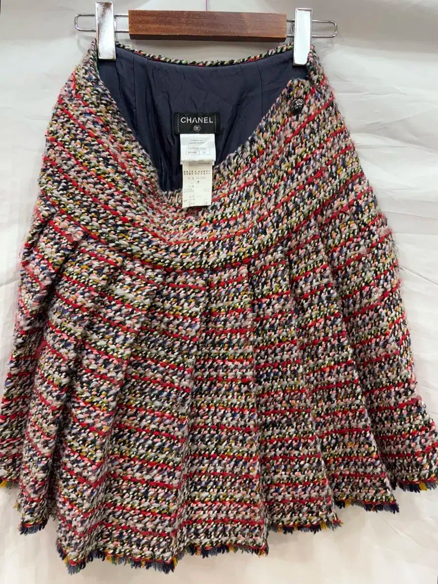 CHANEL シャネル ツイード スカート 36 サイズ 純正