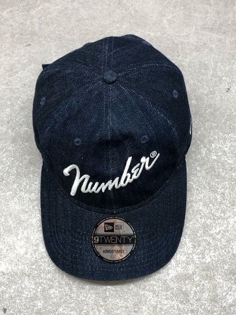 NUMBER NINE(ナンバーナイン) NEW ERA ニューエラ コラボ 9TWENTY デニム キャップ 帽子 【C1574-007】