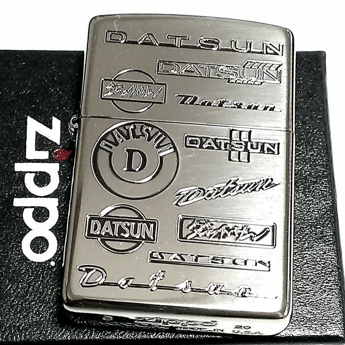 ジッポ ダットサン イブシ ZIPPO ライター DATSUN シルバー 日産公認モデル 車 かっこいい ニッサン メンズ ギフト プレゼント -  メルカリ