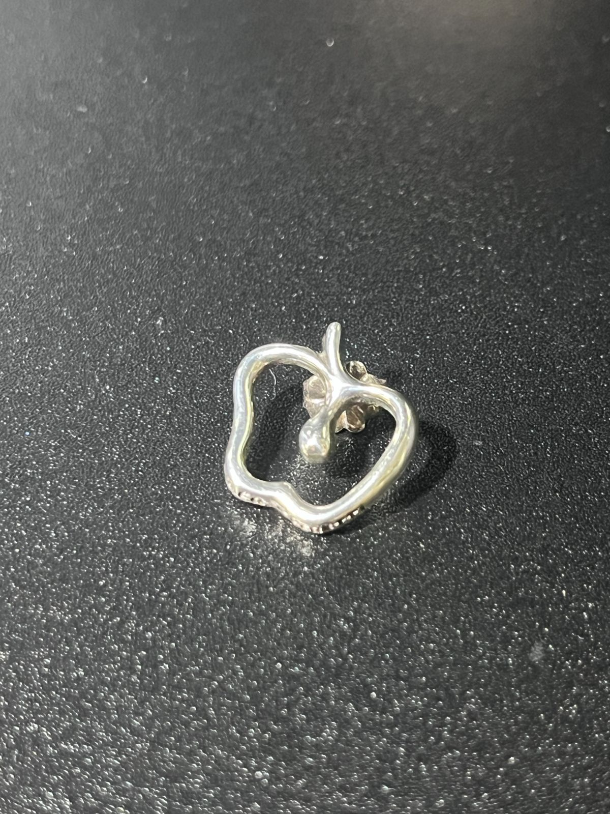 ティファニー Sv925 ピアス片方 アップル 1.9g B25102596