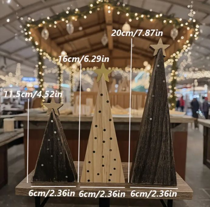 ★ yukollection★クリスマスツリーとお家オブジェ★ガーデン雑貨 クリスマス オブジェ 置物 クリスマスツリー 3個セット ガーデン