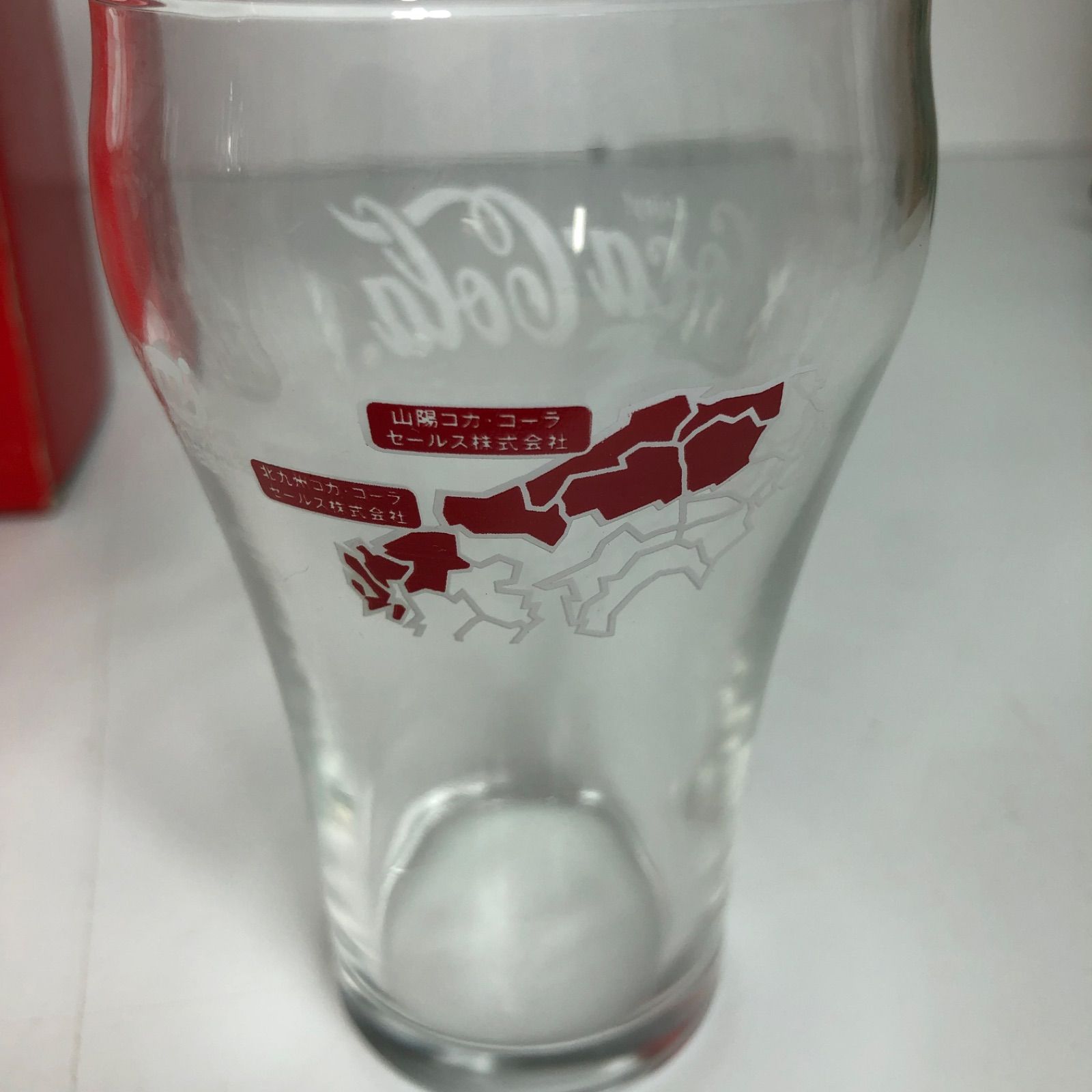 非売品】コカ・コーラ WJ記念グラス＆ボトルセット レトロ