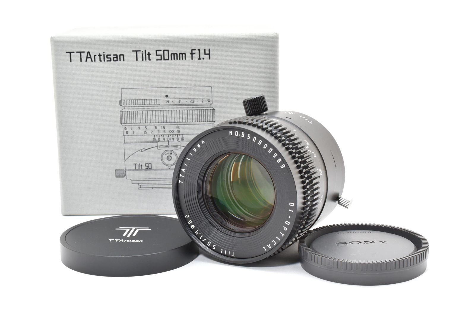 級 銘匠光学 TTArtisan Tilt 50mm F1.4 ソニーE用|フルサイズ対応 LL207 5807