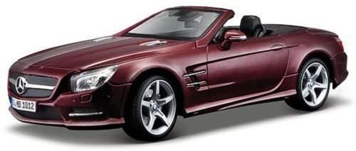 Maisto (マイスト) Mercedes-Benz SL 500 Convertible 1/18  ワインレッド メルセデス ベンツ ミニカー
