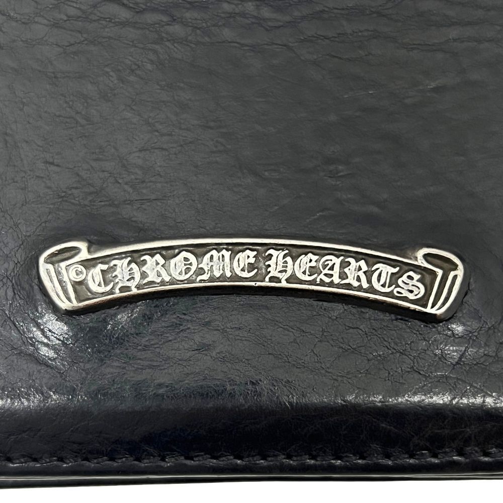 CHROME HEARTS クロムハーツ CARD CASE FLERKNEE フレアニー レザー カードケース インボイス付属 正規品 / 52155 楽天市場】CHROME HEARTS FLERKNEE CARD CASE WALLET クロムハーツ