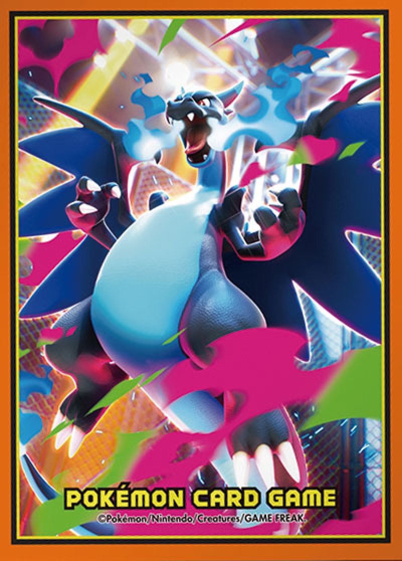 ポケモンカード メガリザードンX デッキシールド - メルカリ