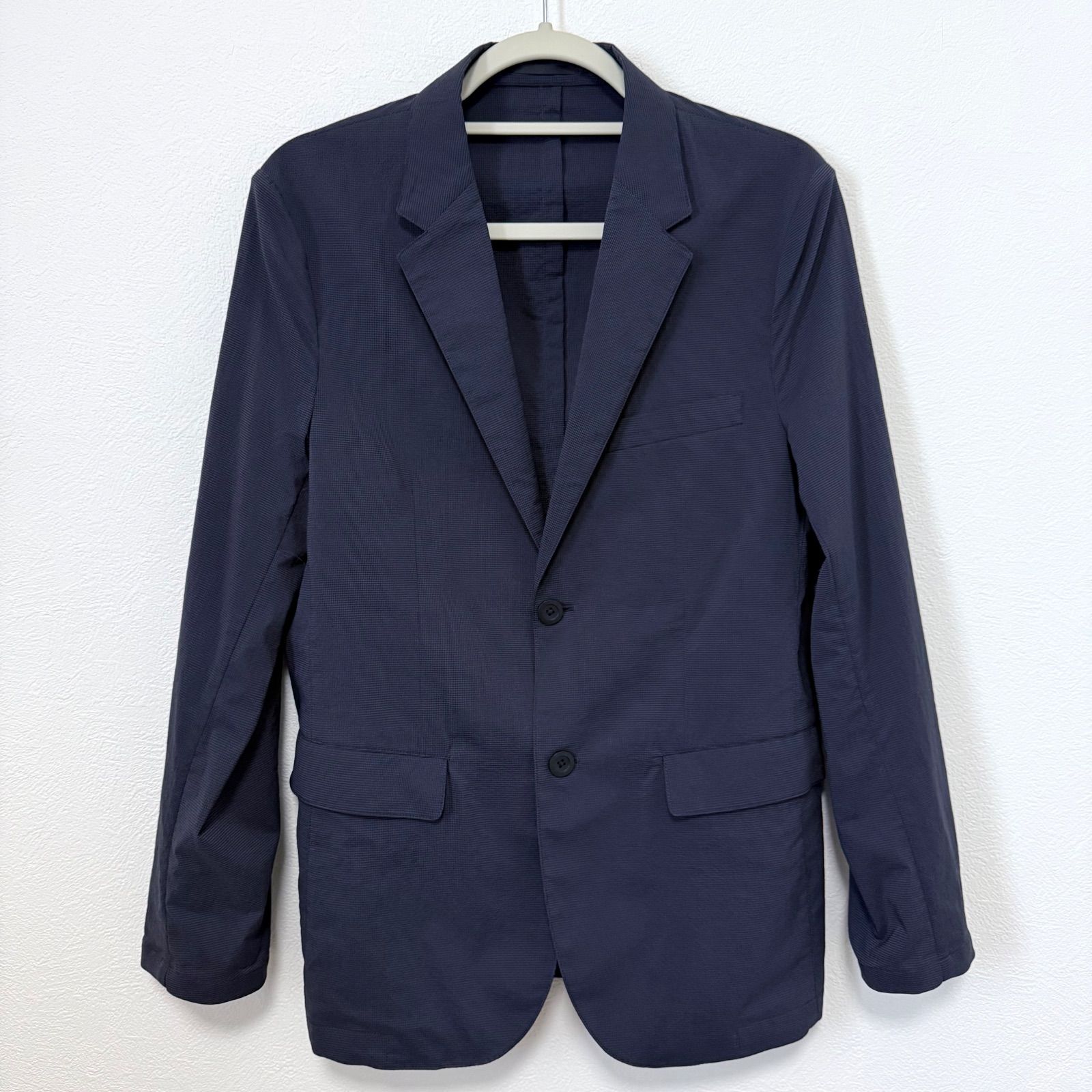 美品】ESTNATION トラベルスーツ M ネイビー メンズ エストネーション