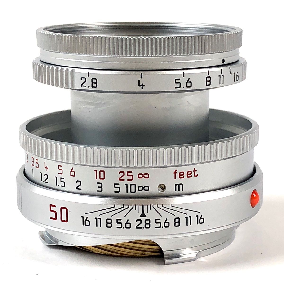 ライカ　エルマー50mm 沈胴式レンズ ELMAR-M 50mm F2.8 ブラック 沈胴式 γA4153-2M1A | ライカ