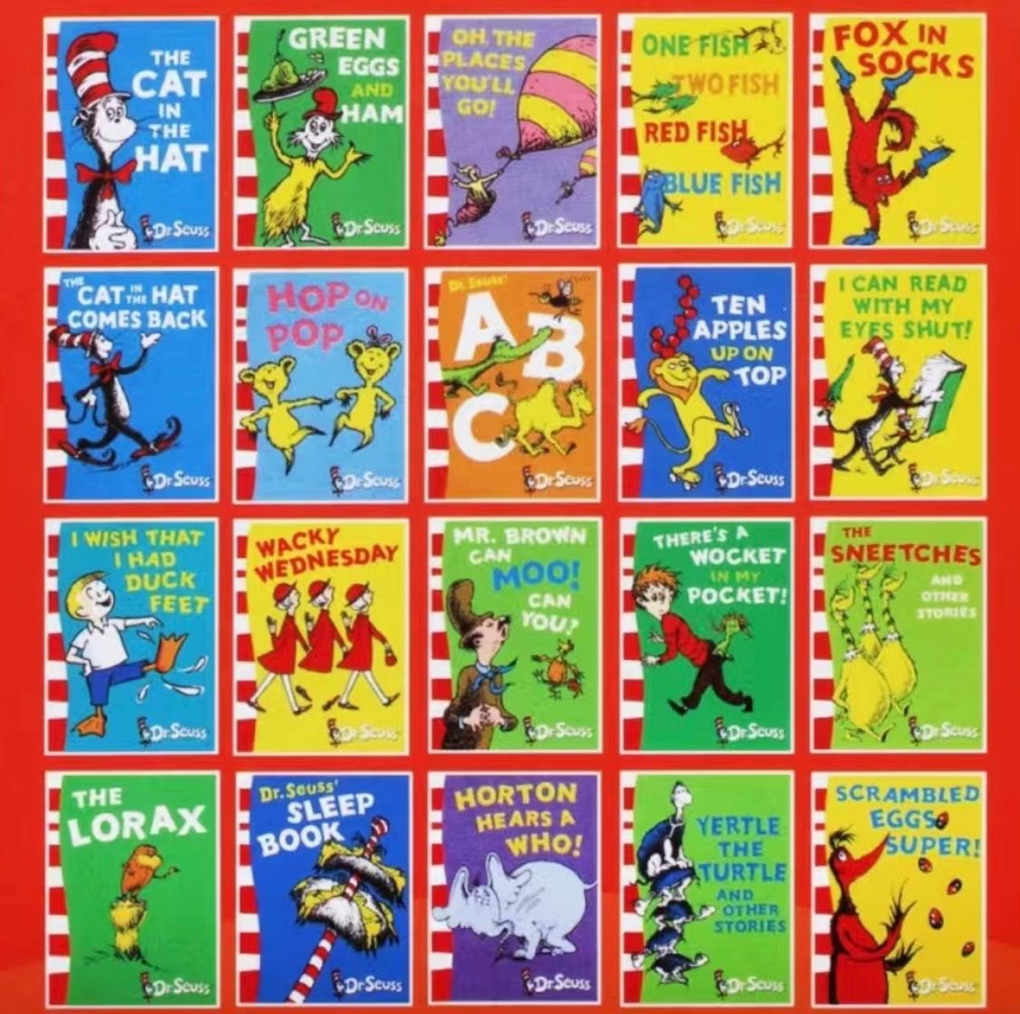 MIHODr.Seuss 絵本20冊 ＆64GBマイヤペン Dr. Seuss 絵本20冊 ドクタースース 音源付 マイヤペン対応 洋書