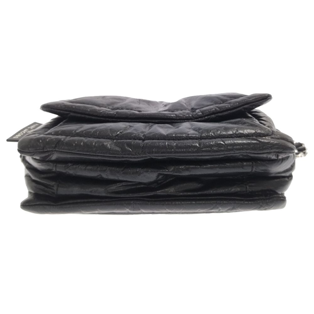 美品マークジェイコブスピローショルダーバッグチェーンブラック