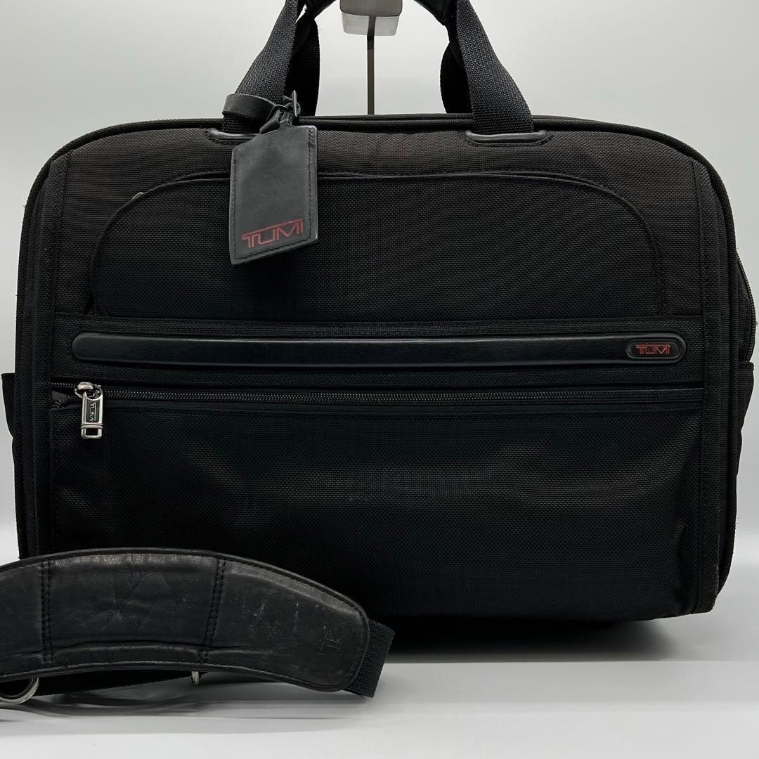 ✨良品✨TUMI トゥミ ナイロン エクスパンダブル ビジネスバッグ ブラック - メルカリ