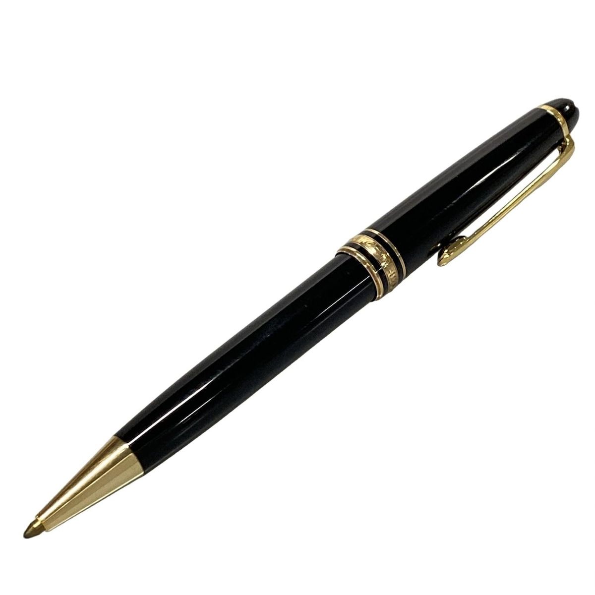 Montblanc ボールペン 黒 MONTBLANC(モンブラン) ボールペン美品 - 黒×ゴールド インク