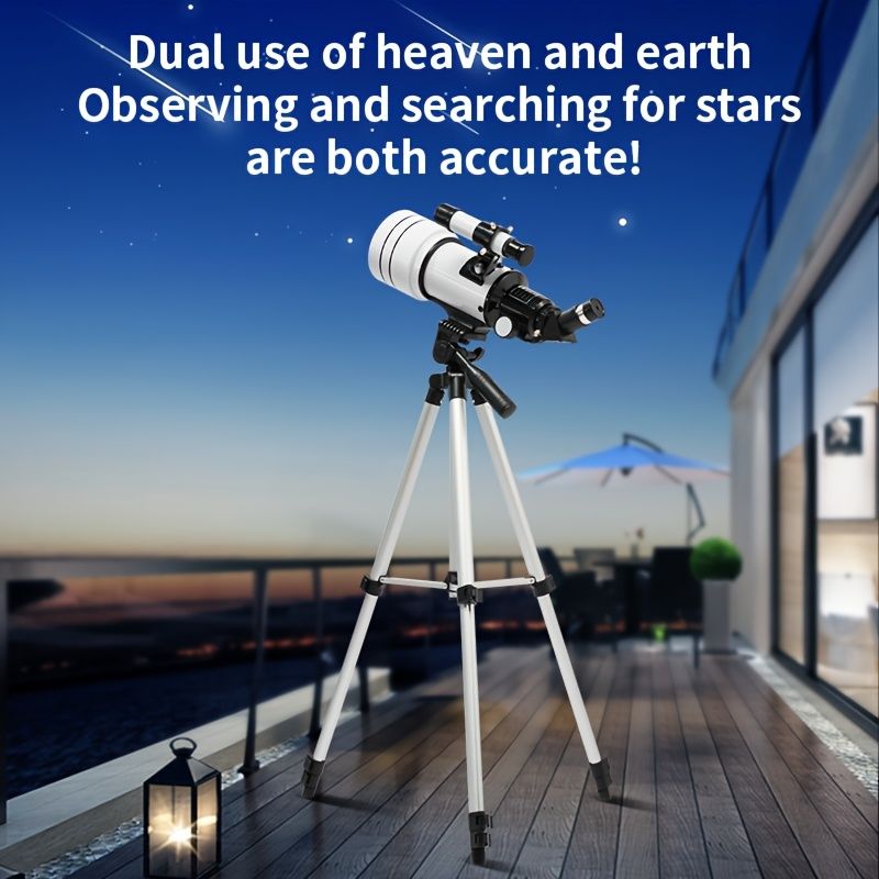 新着商品 大人向けの屋外プロフェッショナル星見用望遠鏡高解像度長距離望遠鏡手動フォーカス70mmの大口径多層光学コーティングレンズ天文学の愛好家や