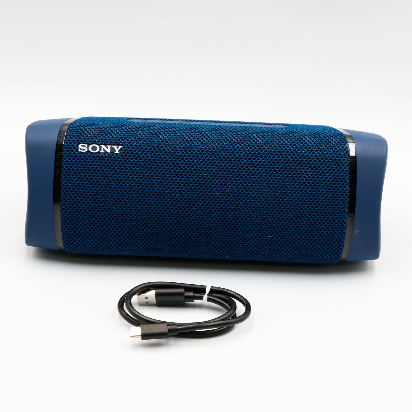 ソニー ワイヤレスポータブルスピーカー SRS-XB33 BLUE: 防水/防塵/防
