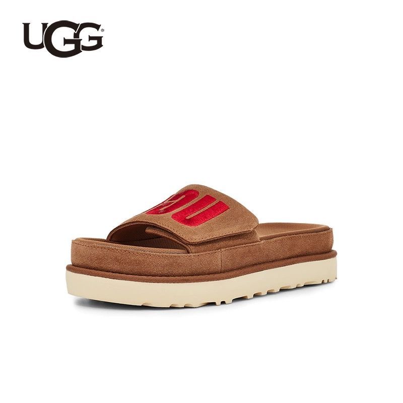 【 週末割引】【最新式セール】UGG正規品 アグ サンダル ストラップサンダル ゴールデングロウ レディース 厚底1110110