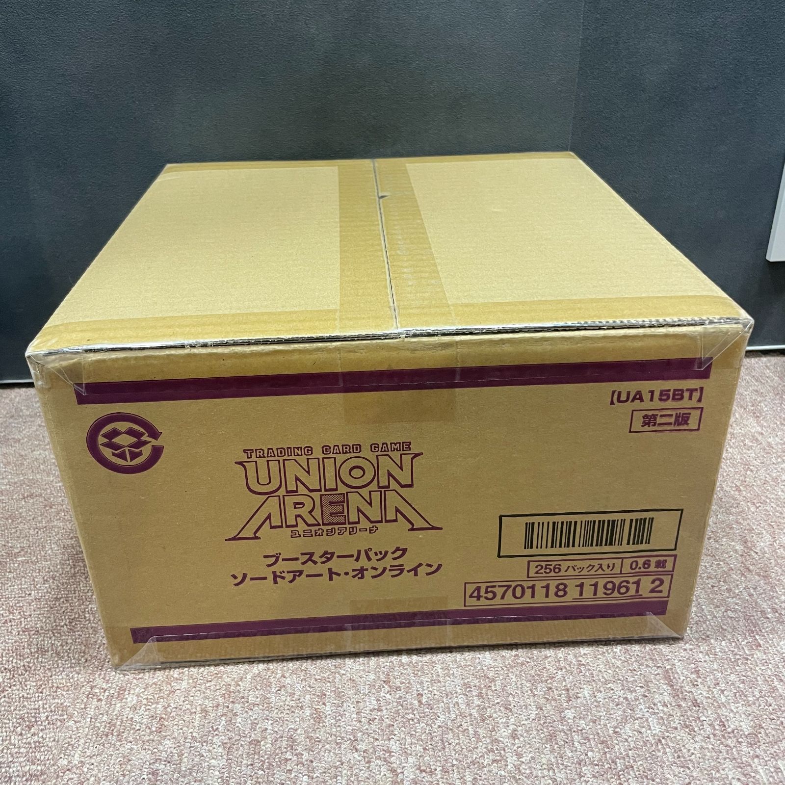 ユニオンアリーナ ソードアート・オンライン Vol.2 　初版　カートン未開封 Union Arena] When I open the second box, no one can stand