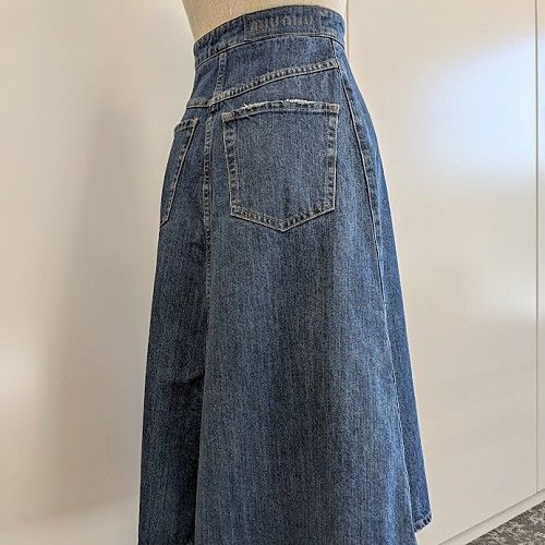 miumiu デニムスカート 楽天市場】【中古】miu miuデニムスカート AMM1