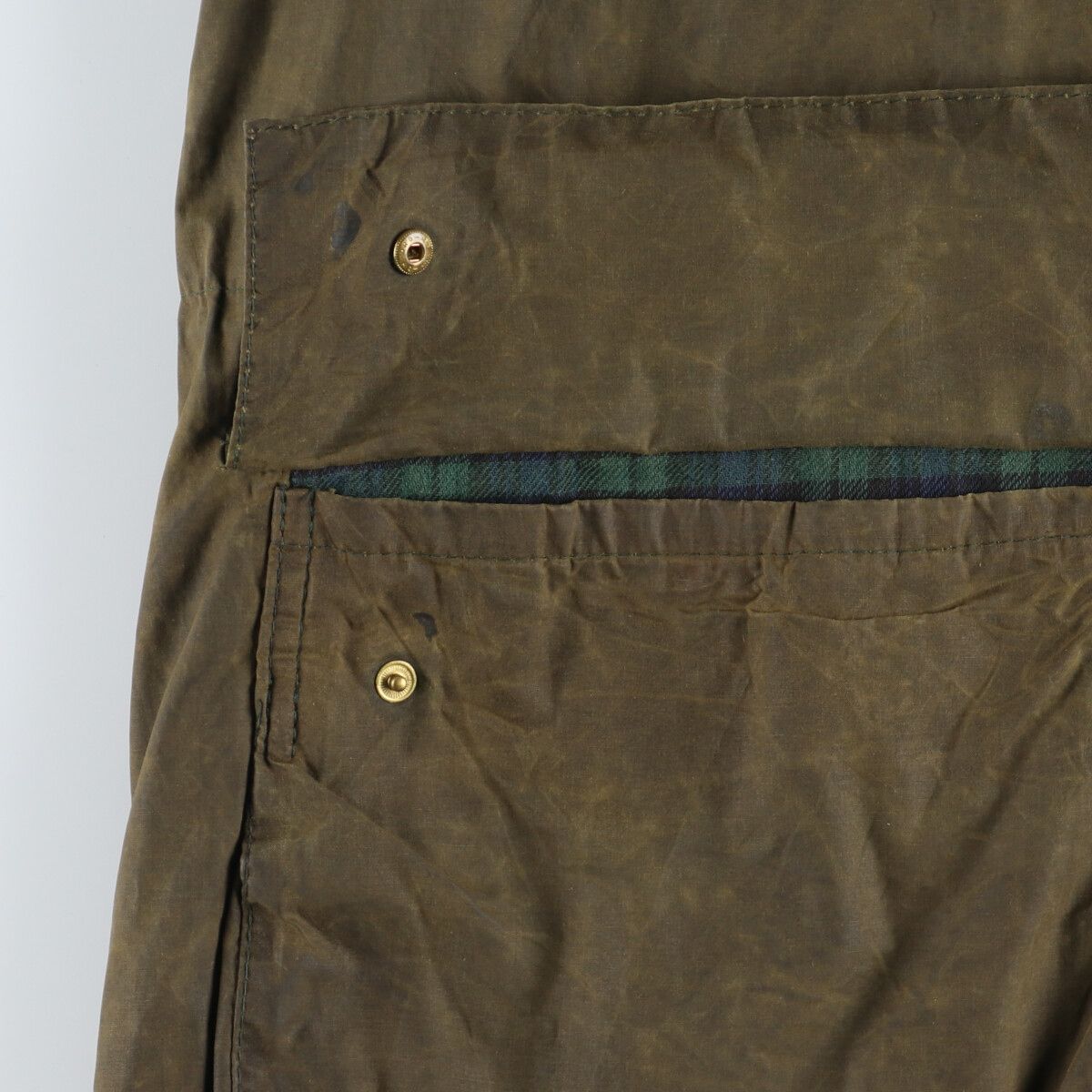 90年代 バブアー Barbour DURHAM ダーハム 旧3ワラント ワックス