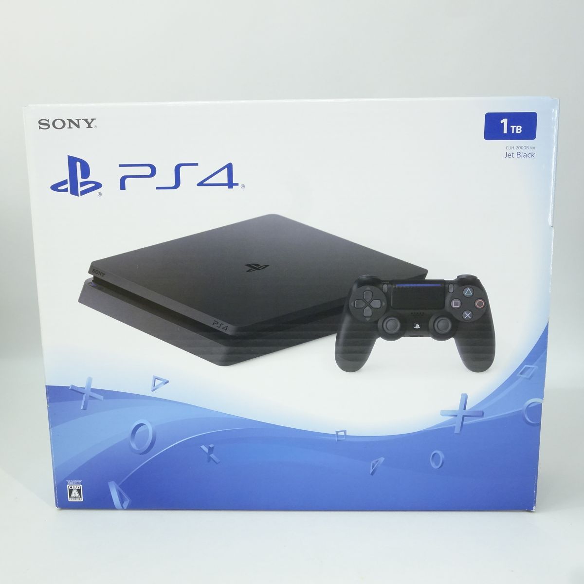 SONY ソニー PS4 本体 1TB ジェット・ブラック CUH-2000B B01　※中古
