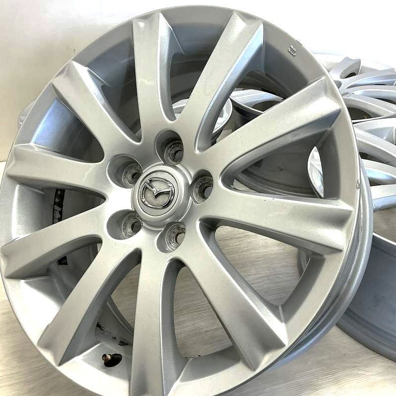 ☆中古 17インチ アルミ マツダ MPV 純正 4本セット CX-8 マツダ3 
