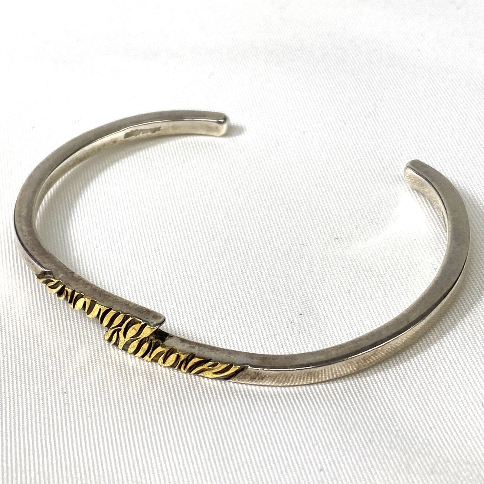 WILDWOOD ワイルドウッド バングル ブレスレット 腕輪 シルバー 25j菊MZ