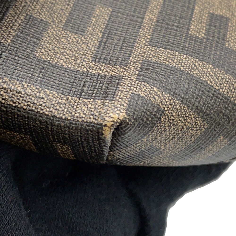 フェンディ ボディバッグ ズッカ柄 PVC レザー 7VA434 FENDI