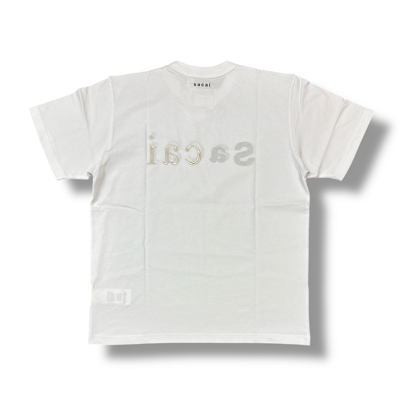 未使用品 sacai 25AW ”S“ LOGO プリントTシャツ 名古屋限定 半袖