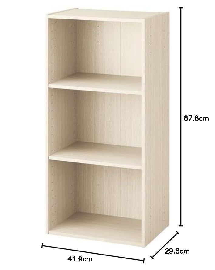 NITORI ライトブラウン 3段 8842192 レギュラー Nカラボ 連結できる