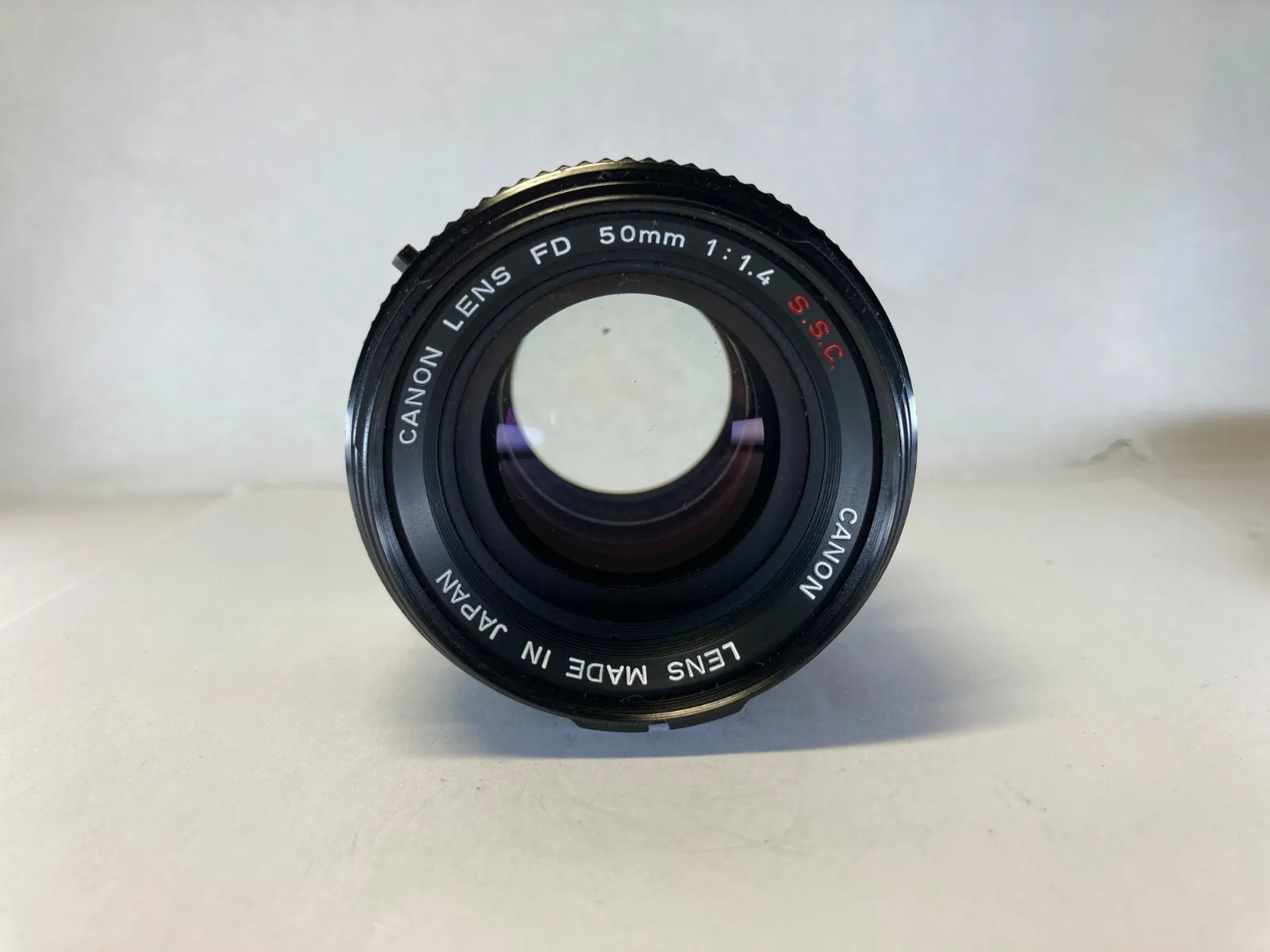 Canon／キヤノン FD 50mm F1.4 S.S.C 単焦点レンズ MF オールドレンズ