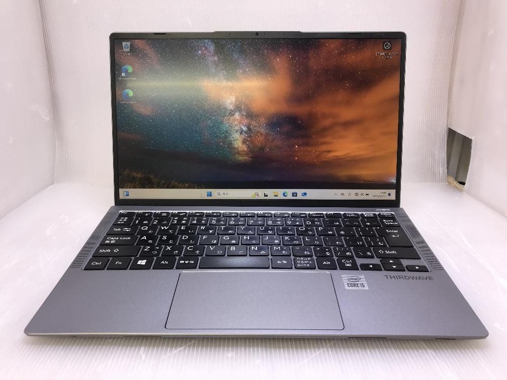 ☆[Windows11] 10世代i5 フルHD薄型ノート ドスパラ THIRDWAVE F