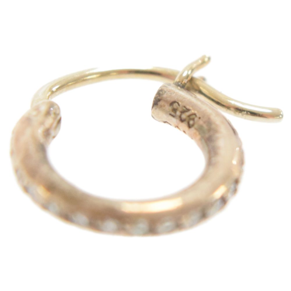 CHROME HEARTS (クロムハーツ) ER HOOP TFL SML P/DMND タイニーフープ  