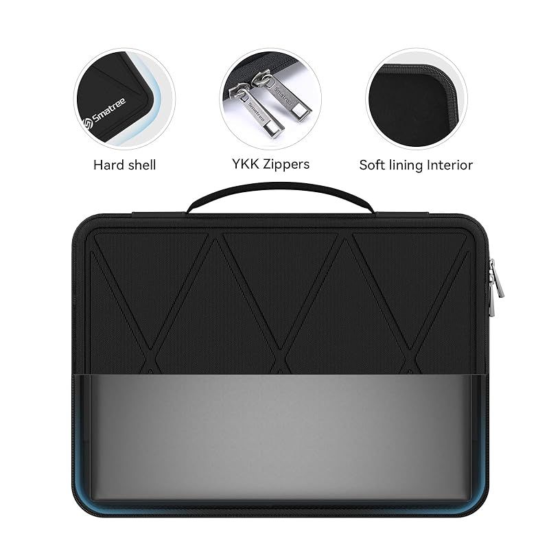 Smatree ハードEVA保護スリーブケース 15.6インチ HP Chromebook 15at-nb000/15a-nb0097nr/15a-na0047nr/15at-na000ノートパソコン専用 ハードケース 防水 360度耐衝撃(X8281) Smatree 15.6インチ ハードEVA保護スリーブケース Dell ハードEVA保護スリーブ ハード