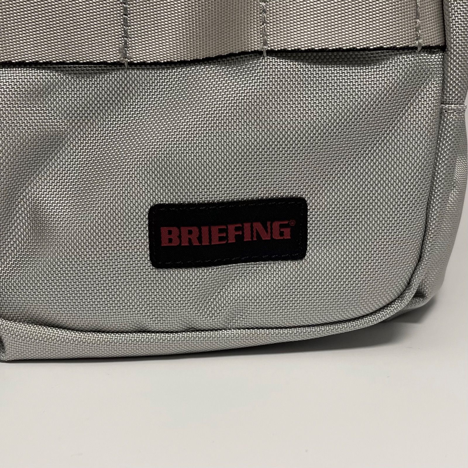 BRIEFING ブリーフィング ゴルフ バッグ シルバー 未使用級 ショルダー 