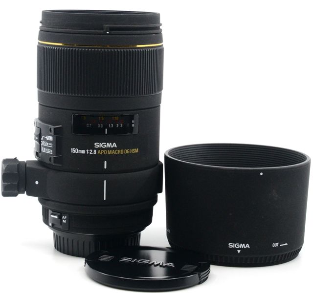 並品＞ SIGMA 単焦点マクロレンズ APO MACRO 150mm F2.8 EX DG OS HSM キヤノン用 フルサイズ対応 - メルカリ