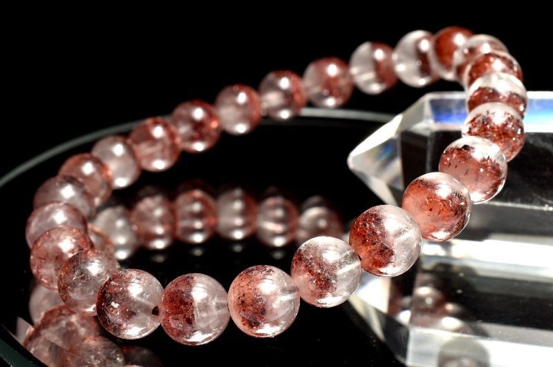 スーパーセブン レピドクロサイト ファントム 10mm 天然石