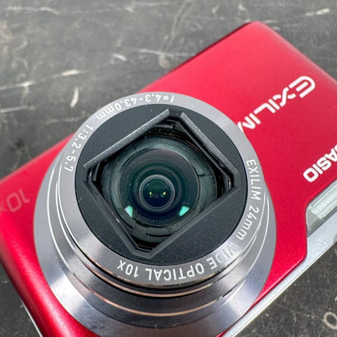 美品】CASIO EXILIM EX-H5 レッド デジタルカメラ カシオ