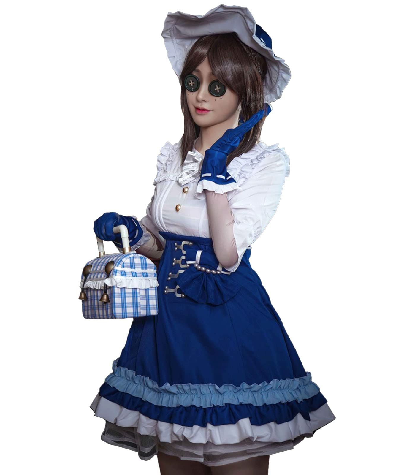 新発売 高品質 ウィッグ付き 第五人格 エマ コスプレ ハロウィン identityV 庭師 エマ?ウッズBJ0917ML03 ハロウィン