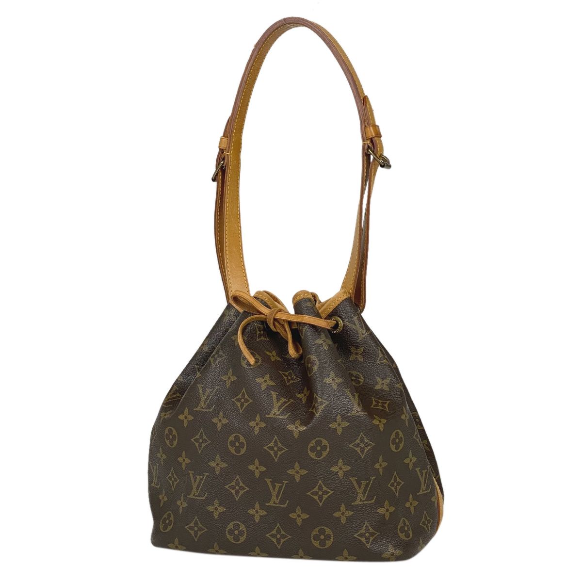 ルイ・ヴィトン Louis Vuitton プチノエ ワンショルダー 巾着型